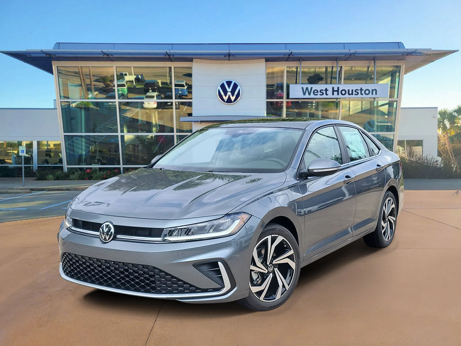 New 2027 Gray Volkswagen SEL image 1