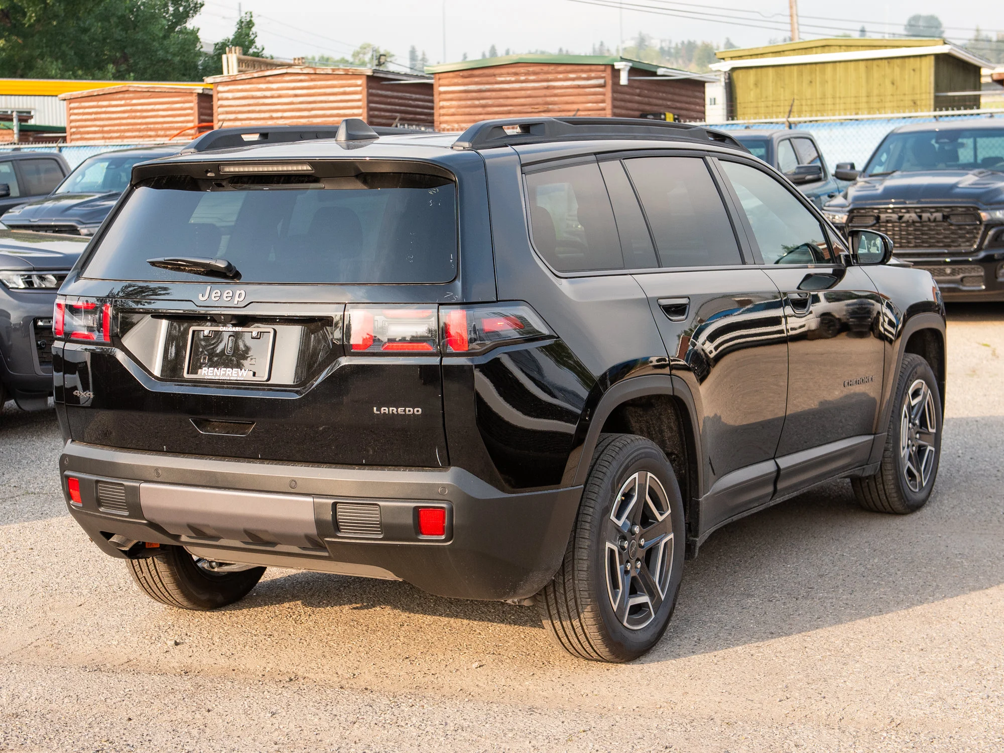 New 2026 Black Jeep Laredo * Hybrid image 6