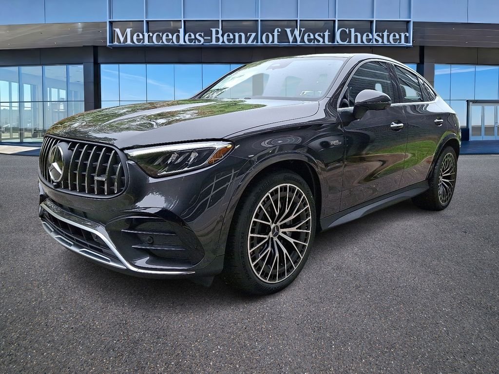New 2026 Graphite Grey Metallic Mercedes-Benz AMG® GLC 43 4MATIC® Coupe image 3