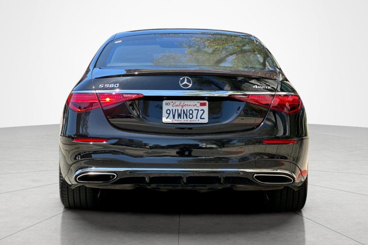 Used 2026 OBSIDIAN BLACK METAL Mercedes-Benz S 580 image 4