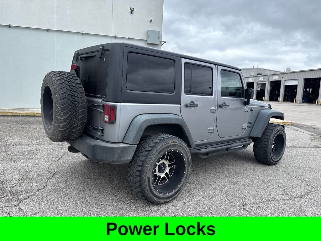 Used 2017 Silver Jeep Unlimited Sport image 10