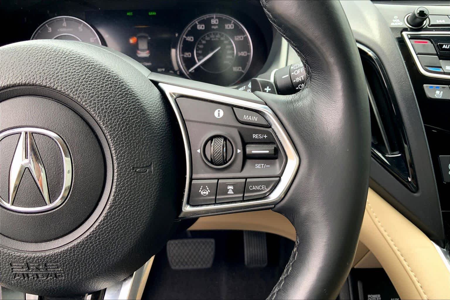 Used 2019 White Diamond Pearl Acura w/Advance Pkg image 22