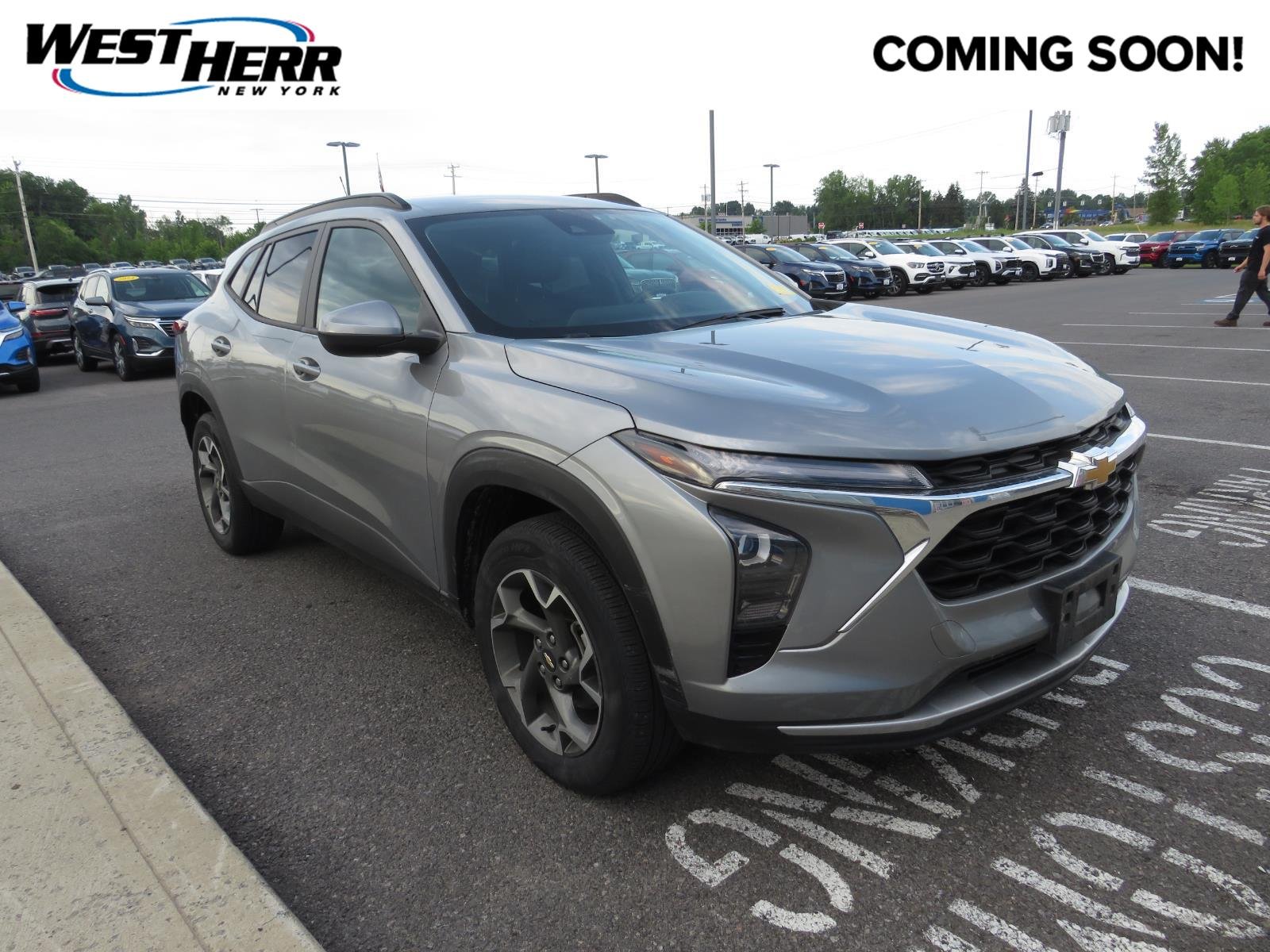 Used 2024 Sterling Gray Metallic Chevrolet LT image 1