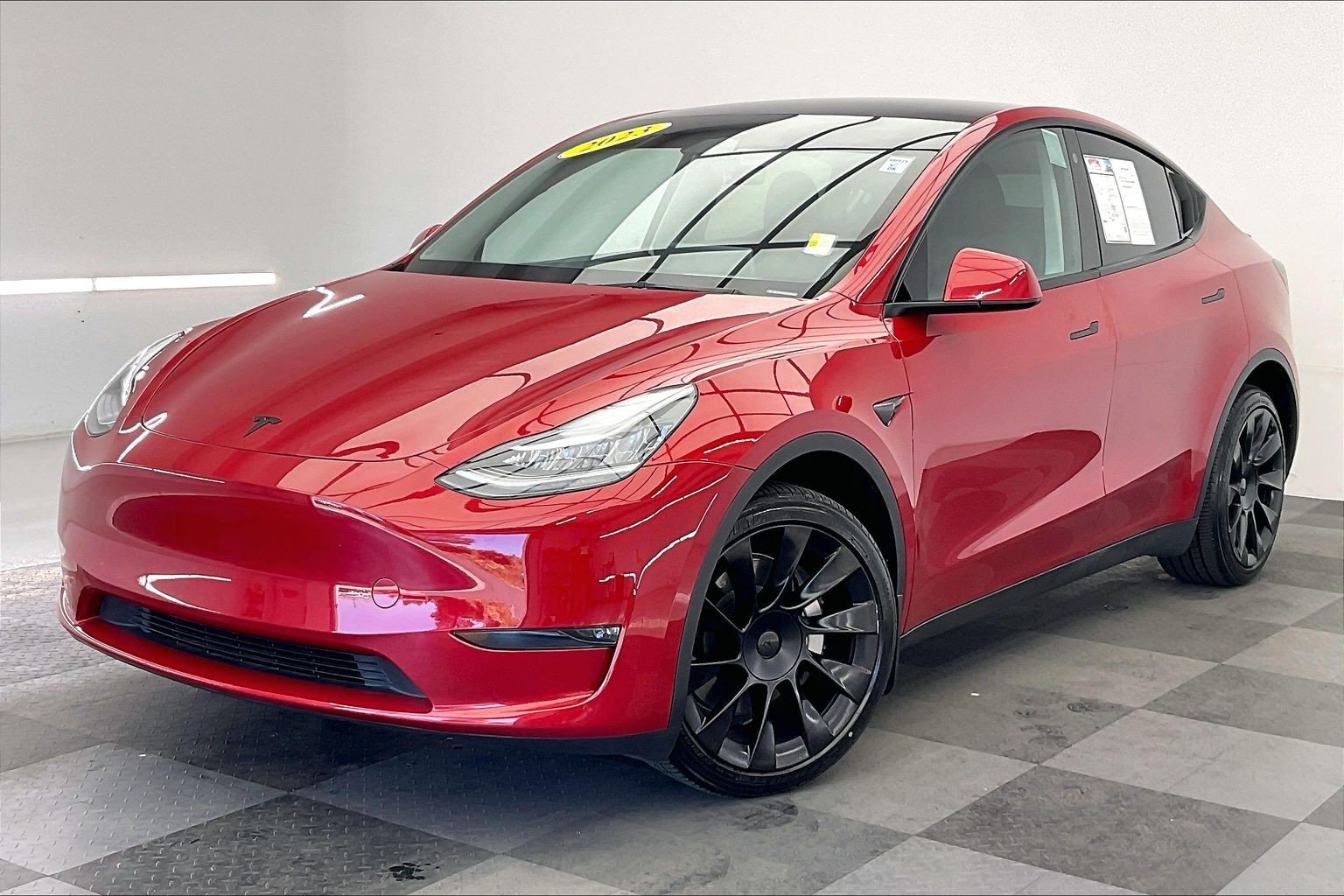 Used 2023 Red Multi-Coat Tesla Long Range image 11