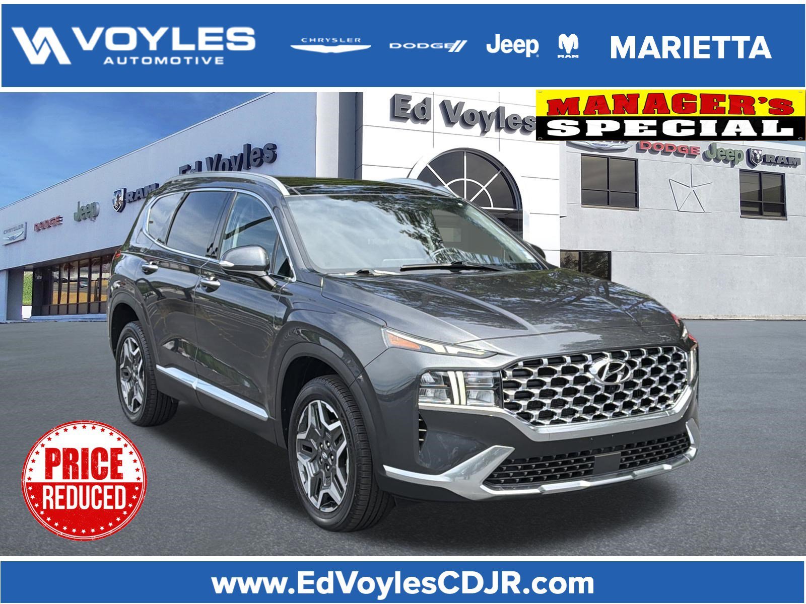 Used 2023 Portofino Gray Hyundai SEL Premium image 1