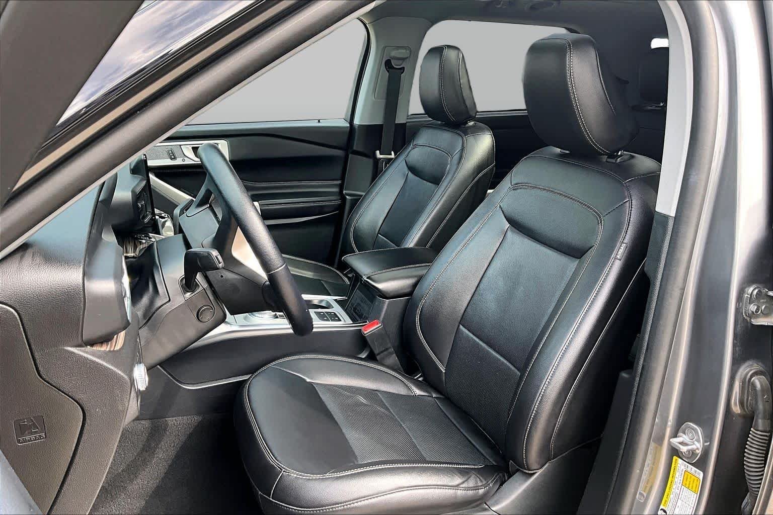 Used 2021 Carbonized Gray Metallic Ford Limited image 8