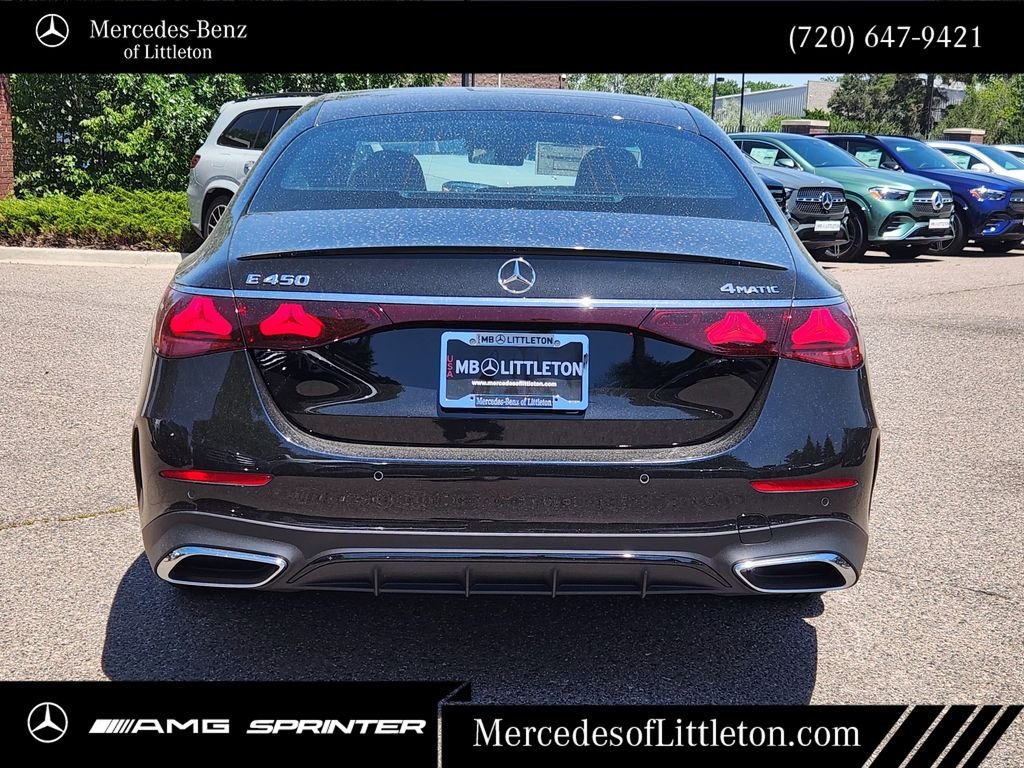 New 2026 Obsidian Black Metallic Mercedes-Benz E 450 image 6