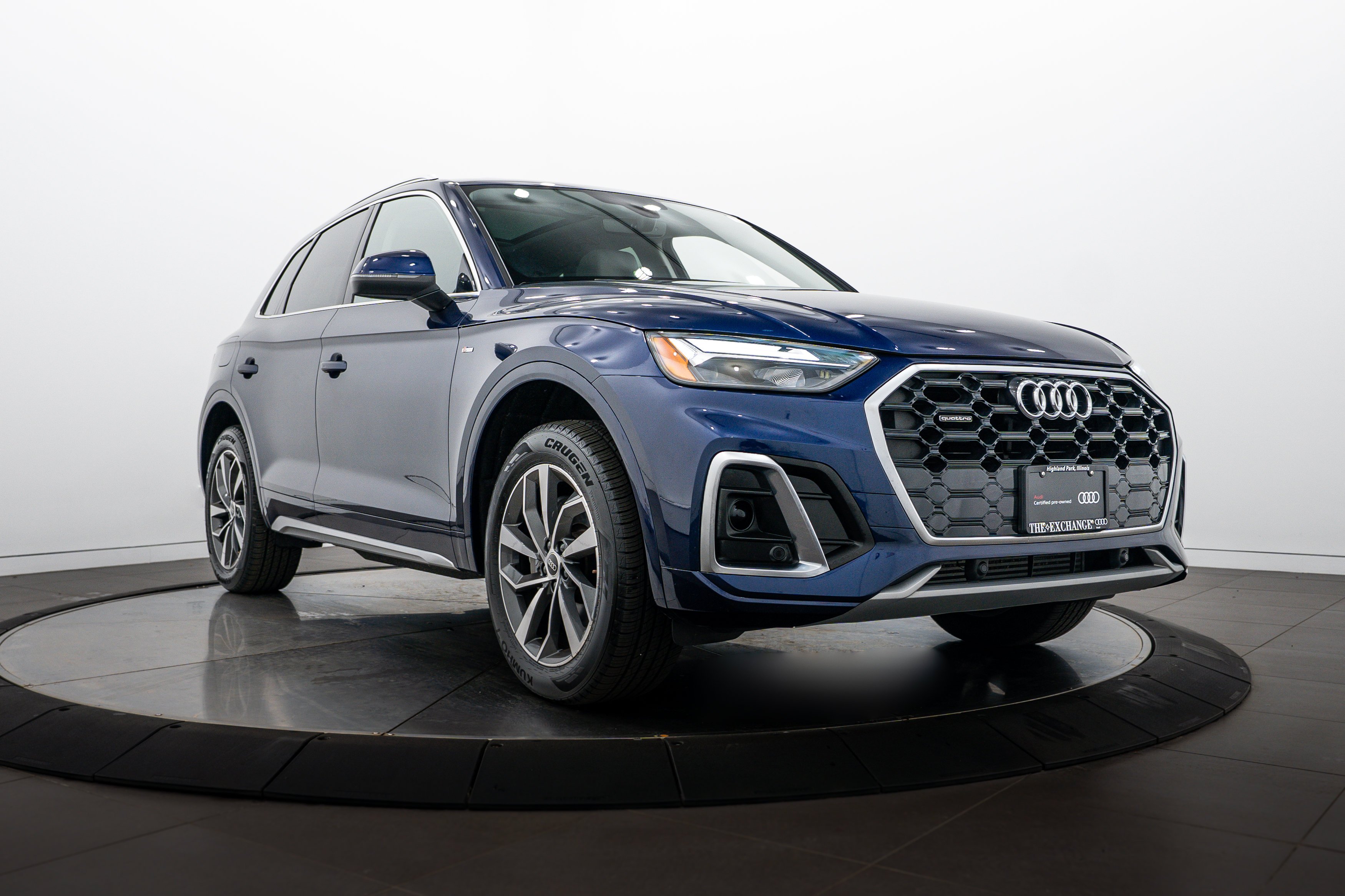 Certified Used 2023 Navarra Blue Metallic Audi S line Premium image 1