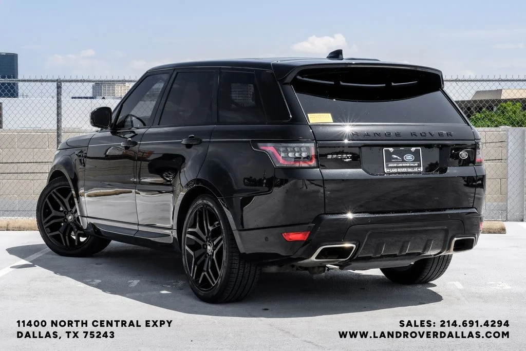 Used 2020 Black Land Rover HST image 8