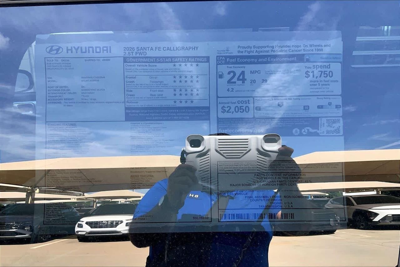 New 2026 Shimmering Silver Hyundai Calligraphy FWD image 18