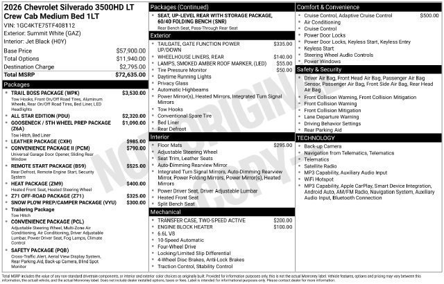 2026 Chevrolet Silverado 3500 HD LT - Photo 26