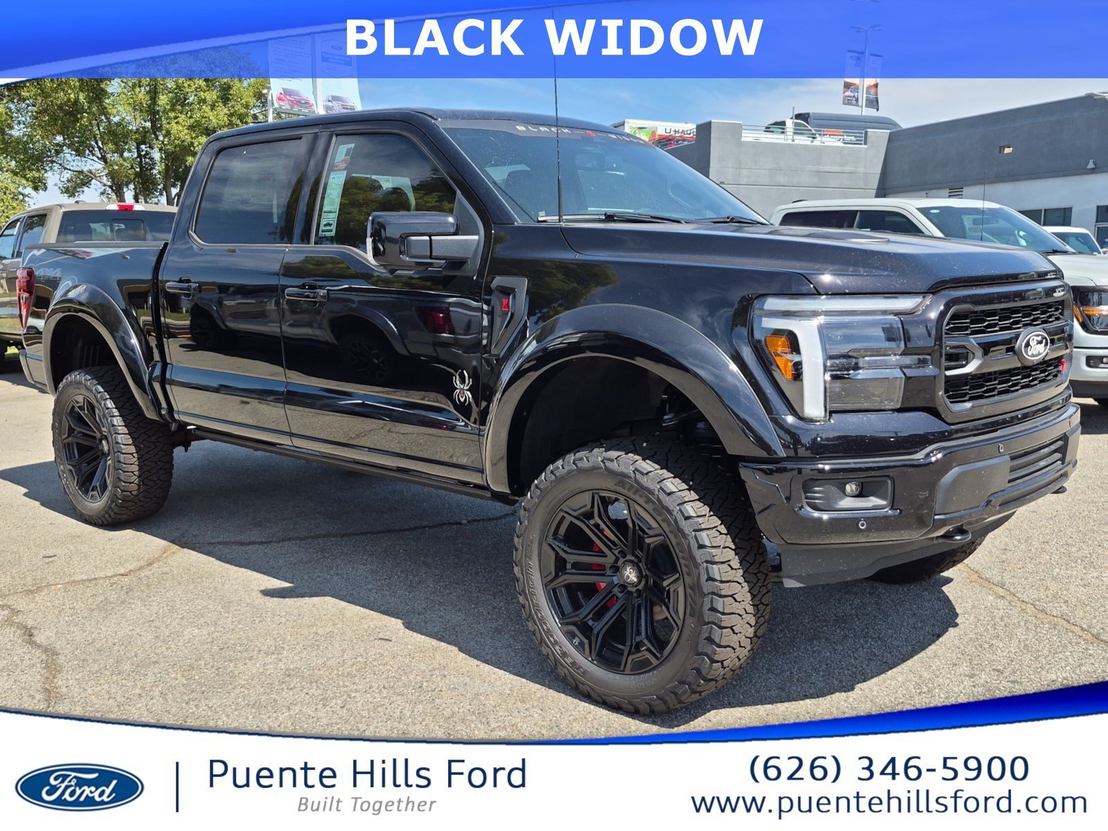 New 2026 Agate Black Metallic Ford Lariat® image 1