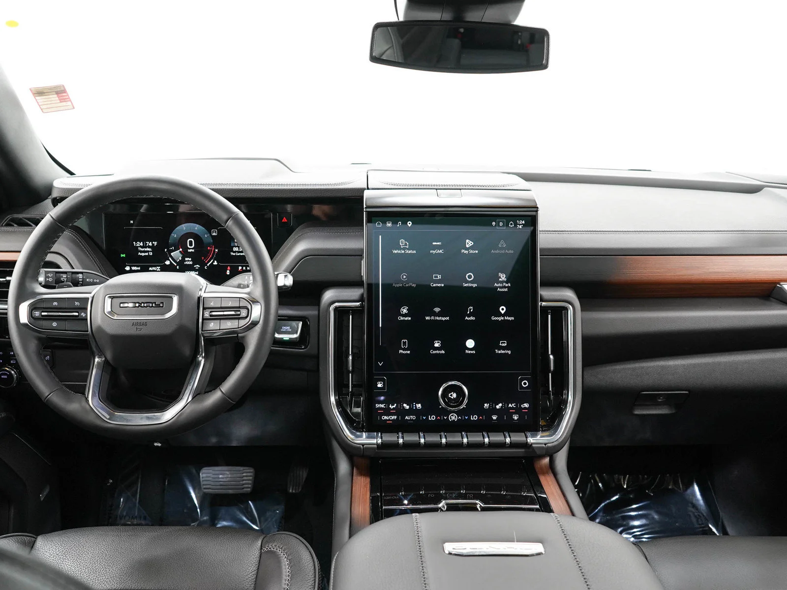 Used 2025 White Frost Tricoat GMC Denali image 15