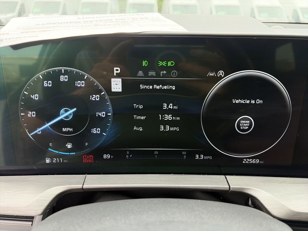 Used 2024 Wolf Gray Kia SX-Prestige X-Line image 41