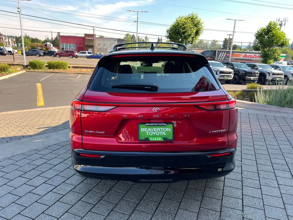 New 2026 Finish Line Red with Black roof Toyota Limited image 4