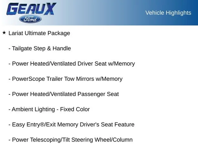 Certified Used 2022 White Ford Lariat image 21