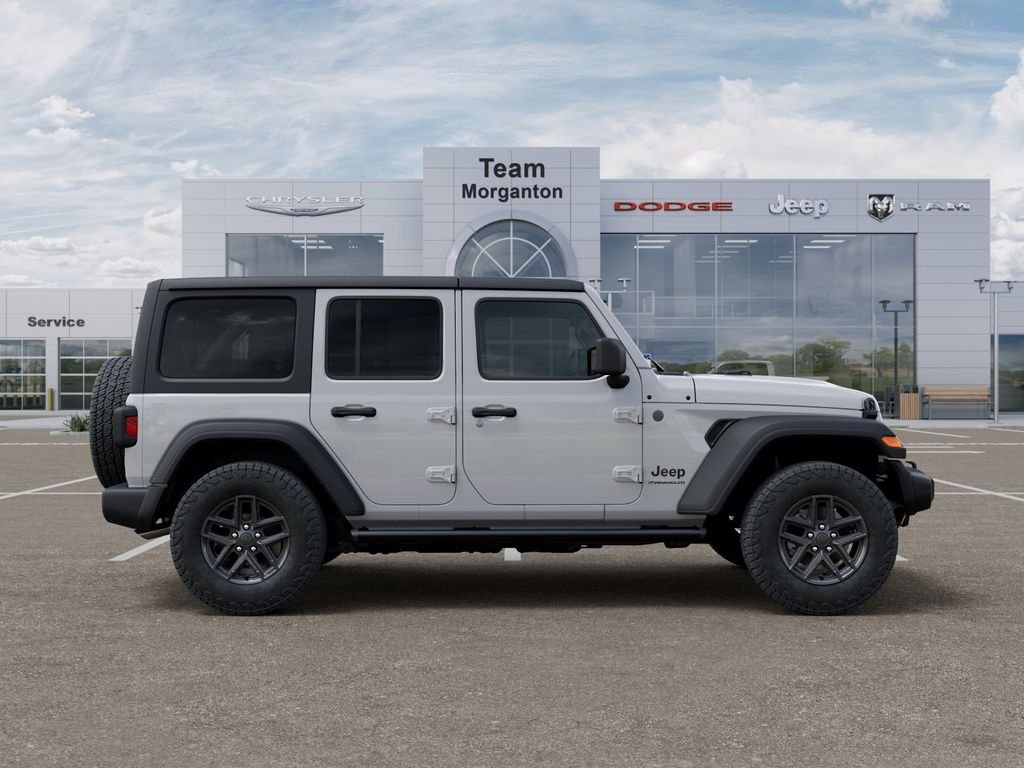 New 2026 Bright White Clear-Coat Exterior Paint Jeep Sport S image 21