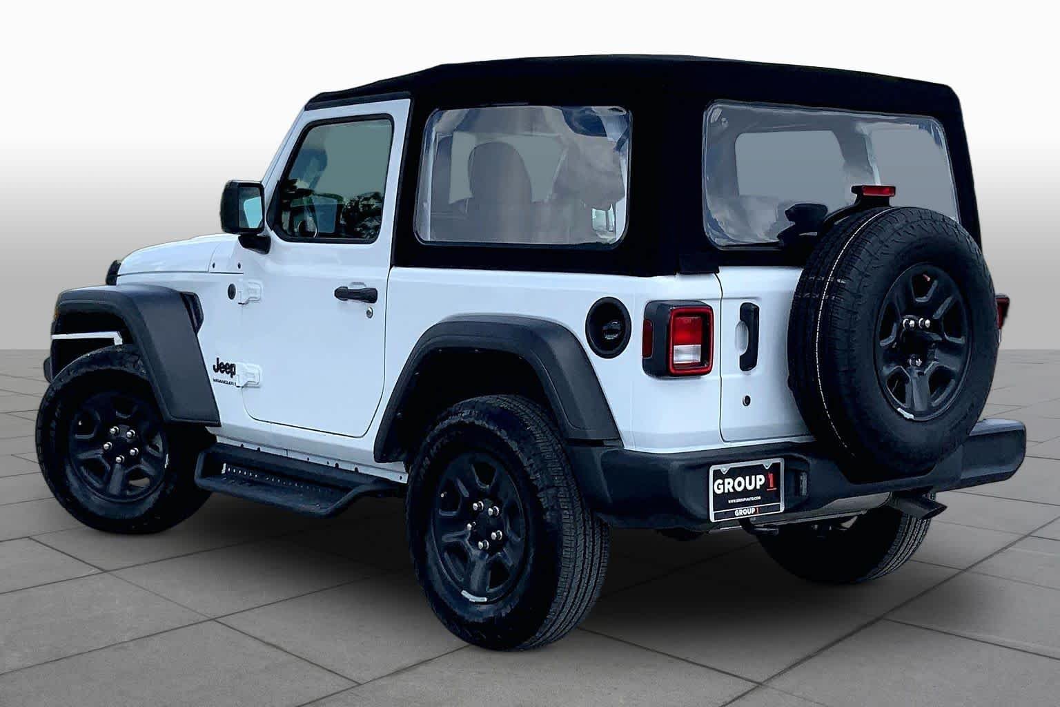 Used 2024 Bright White Clearcoat Jeep Sport image 12