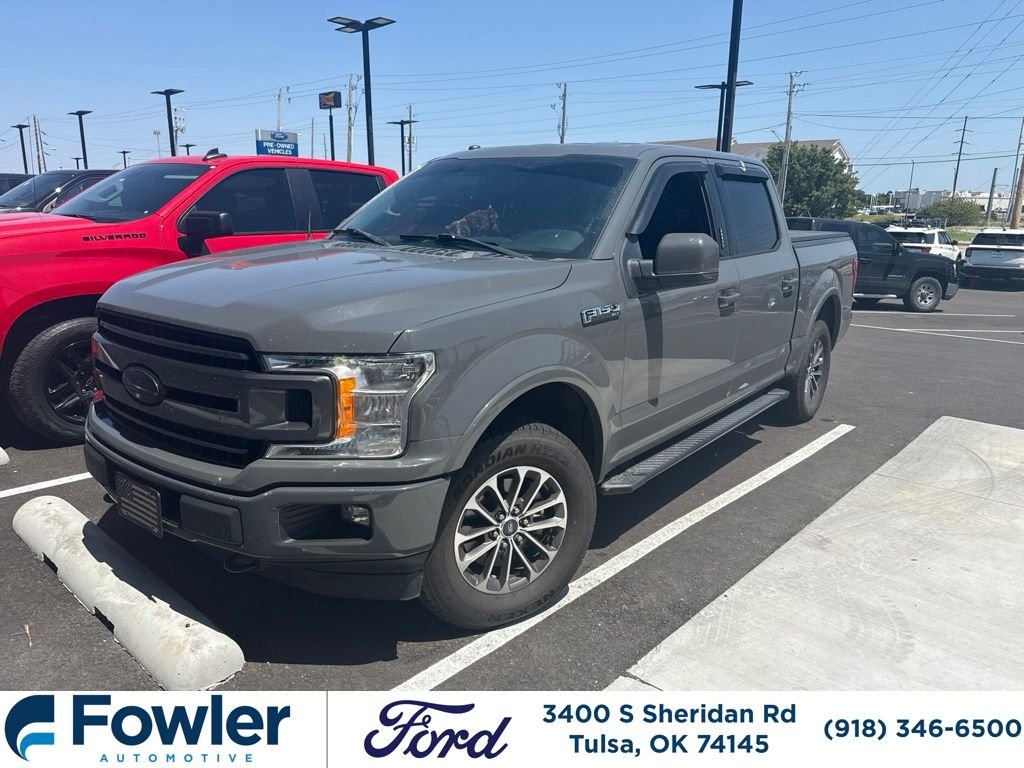 Used 2018 Charcoal Ford XLT image 1