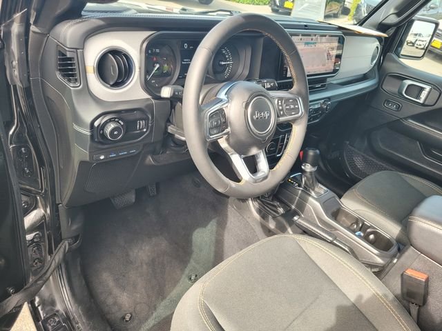 Used 2024 Black Jeep Sahara 4xe image 12