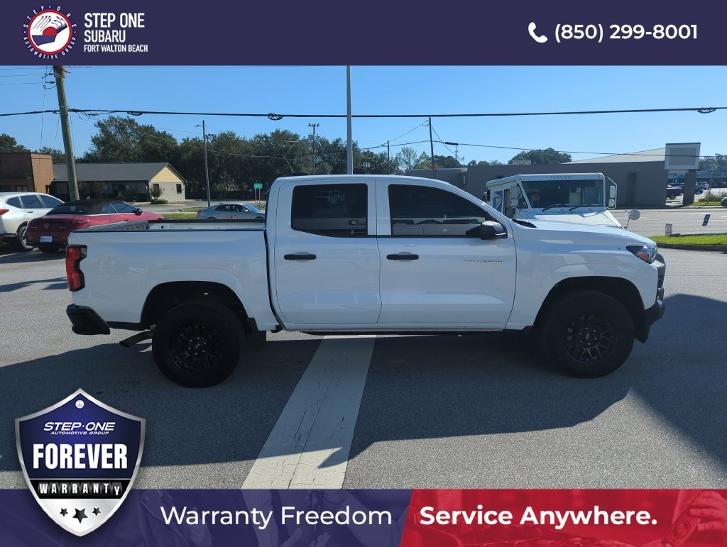 Used 2025 White Chevrolet Work Truck image 8