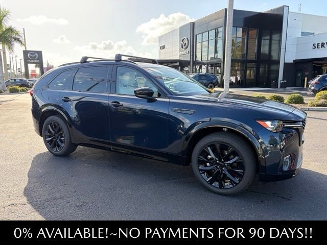 New 2026 Deep Crystal Blue Mica Mazda 3.3 Turbo S Premium Sport AWD image 1
