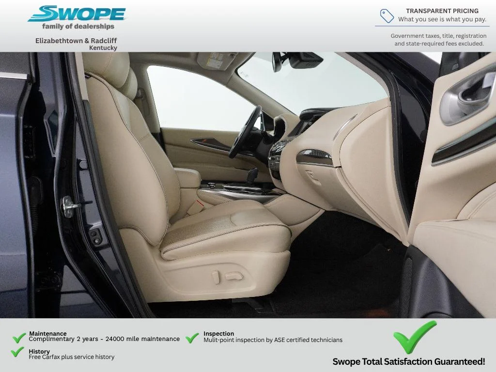 Used 2020 Hermosa Blue INFINITI LUXE image 10