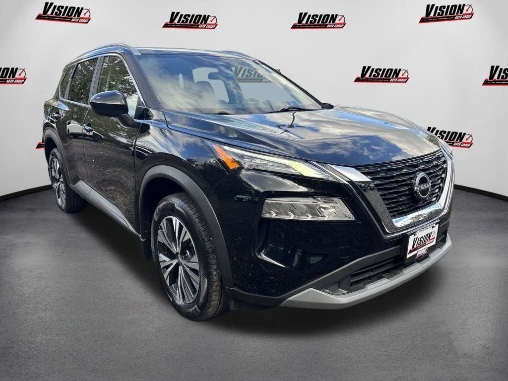 Certified Used 2023 Black Nissan SV image 3