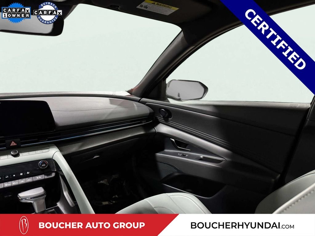 Certified Used 2025 Abyss Black Hyundai Limited image 11