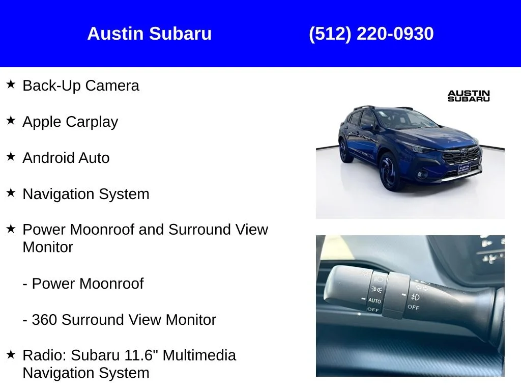 New 2026 Blue Subaru Limited image 9