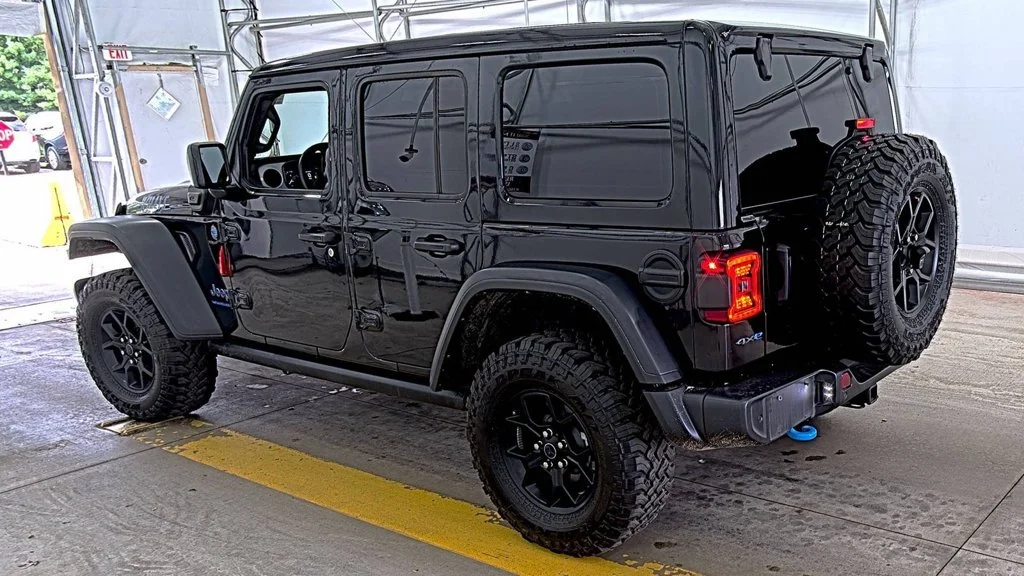 Used 2024 Black Jeep Willys 4xe image 4