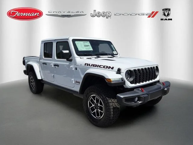 New 2026 Bright White Clear-Coat Exterior Paint Jeep Rubicon image 1