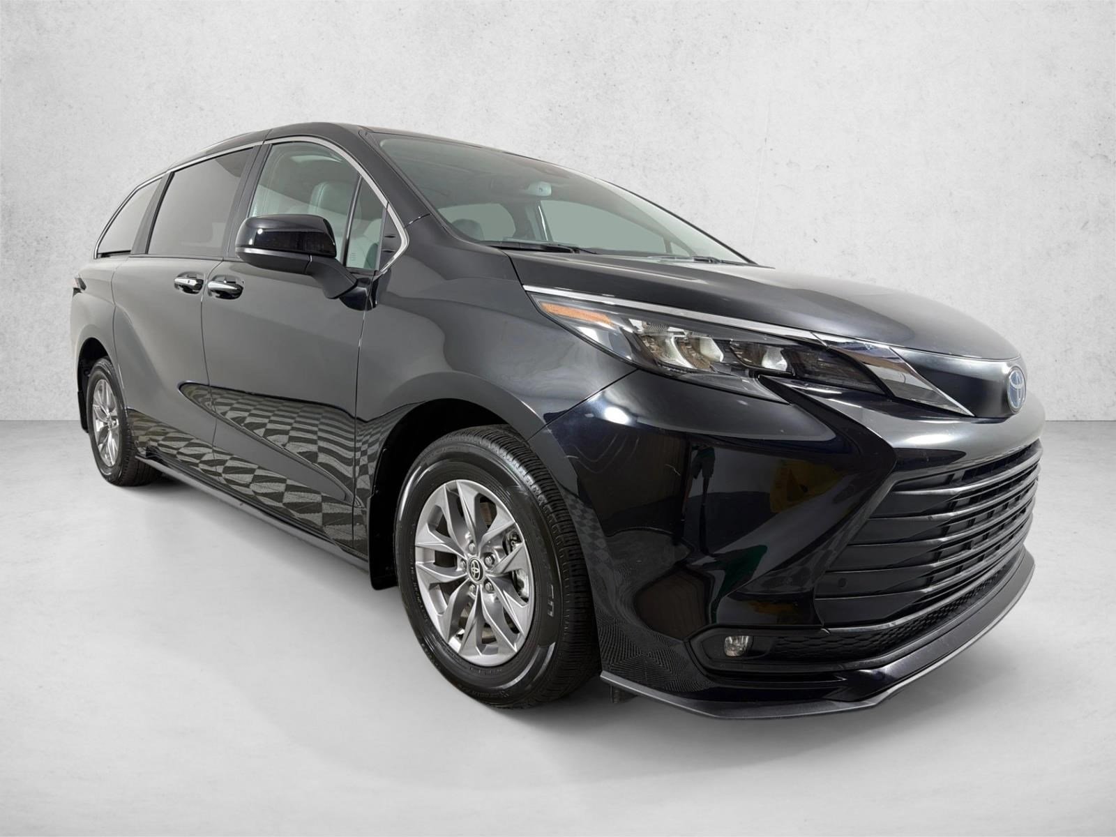 Certified Used 2025 Black Toyota XLE image 1