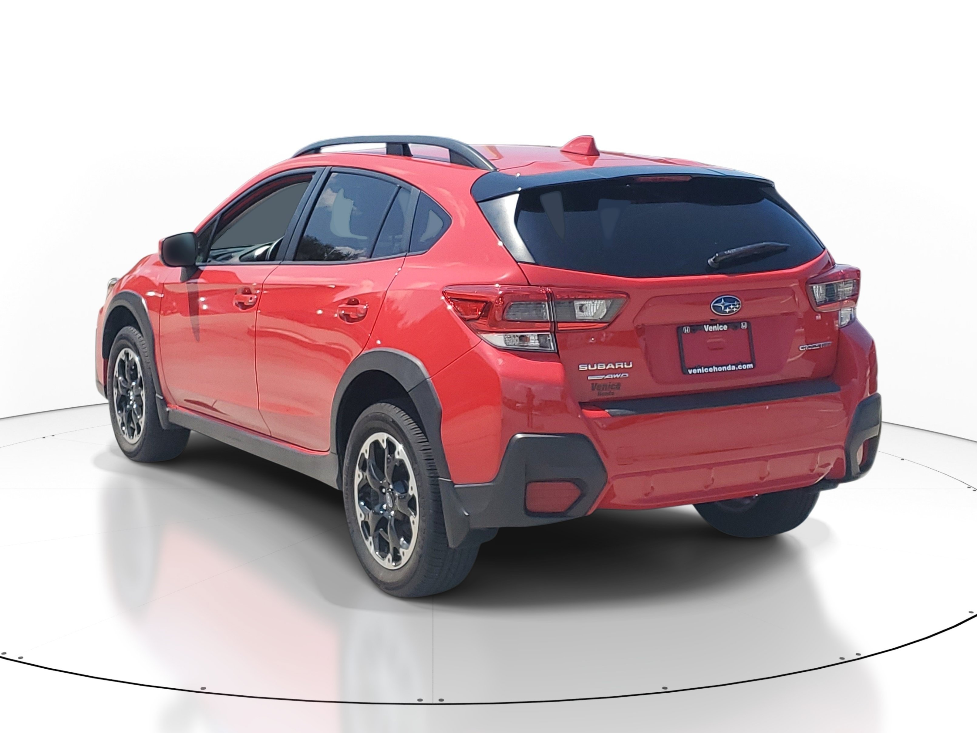 Used 2021 Pure Red Subaru Premium image 3