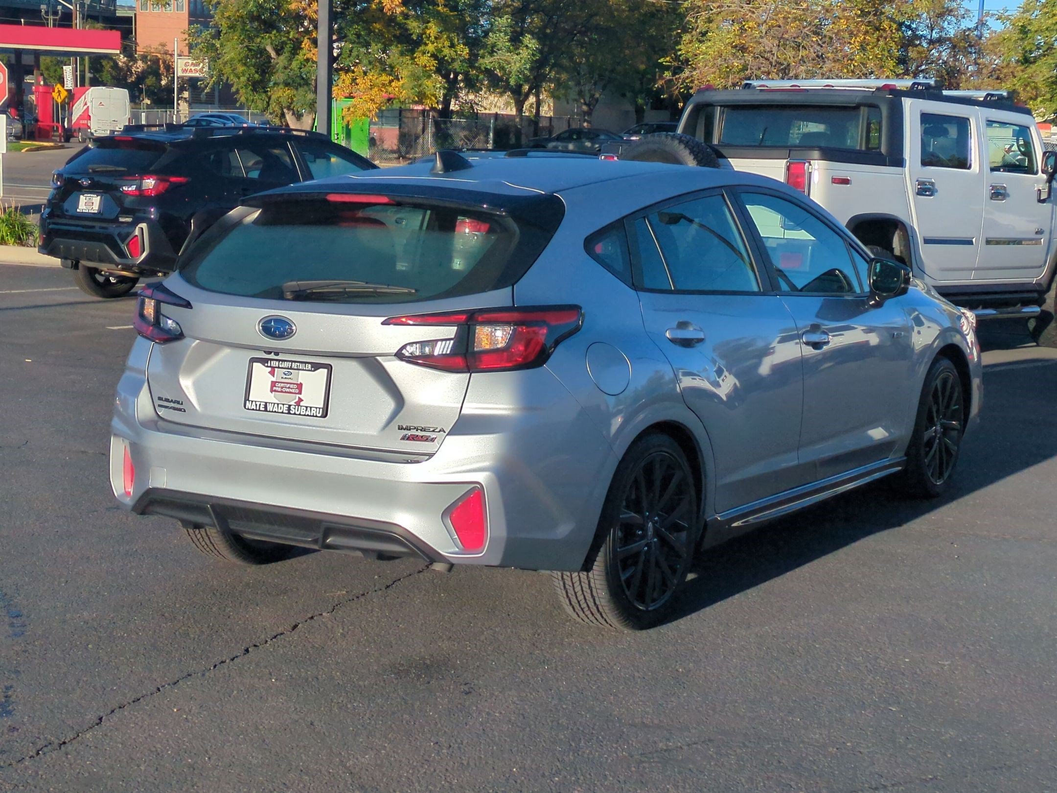 Certified Used 2026 Ice Silver Metallic Subaru RS image 3