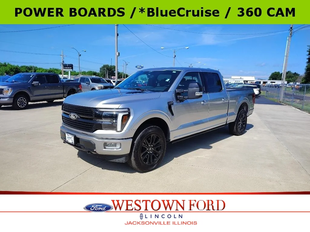 Used 2024 Iconic Silver Metallic Ford Platinum image 1