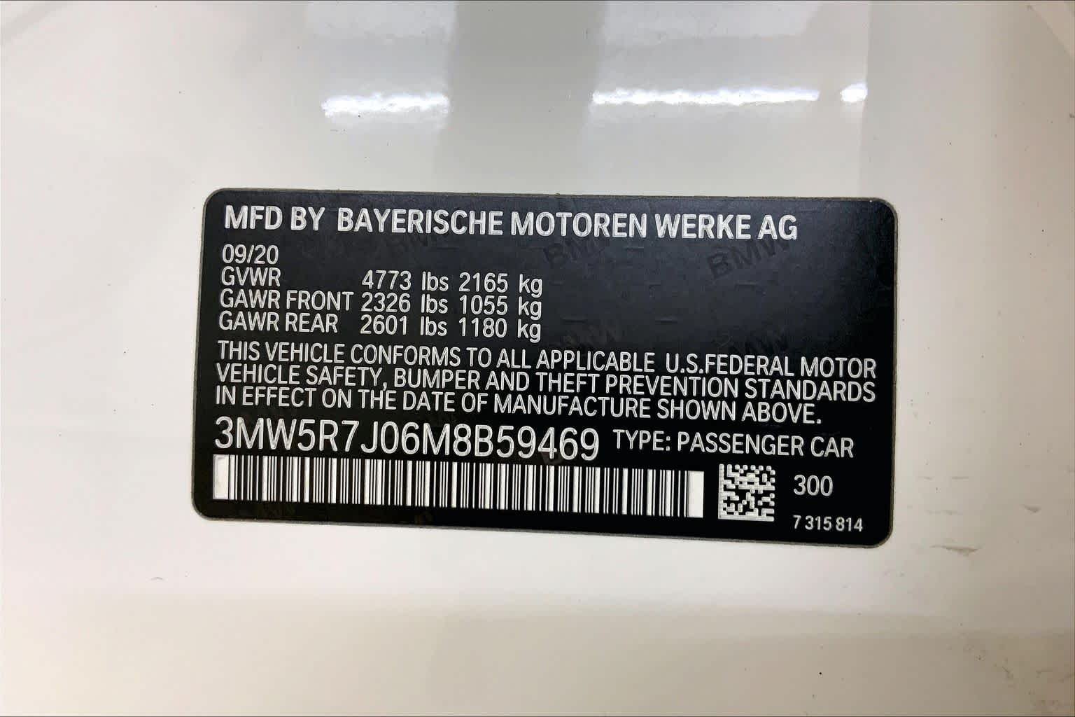 Used 2021 Alpine White BMW 330i xDrive image 36