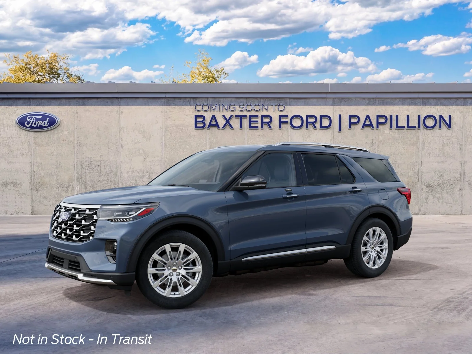 New 2027 Vapor Blue Metallic Ford Platinum image 40