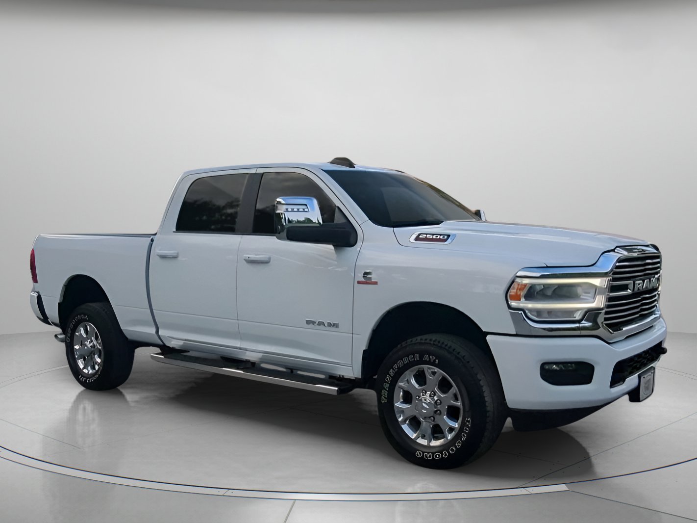 Certified Used 2024 Bright White Clearcoat Ram Laramie Crew Cab Pickup image 35