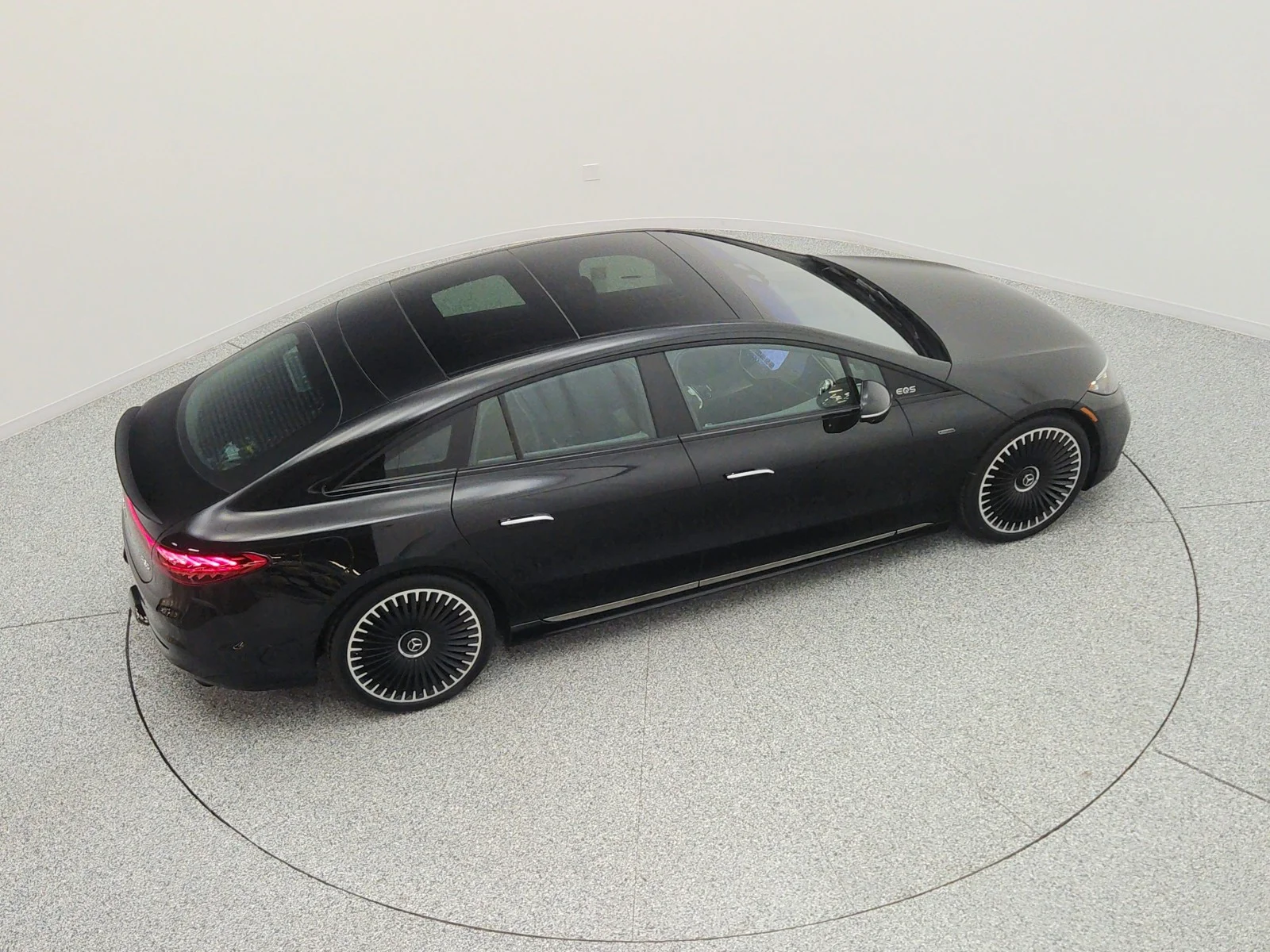 Used 2023 Obsidian Black Metallic Mercedes-Benz AMG® EQS 4MATIC+ Sedan image 25