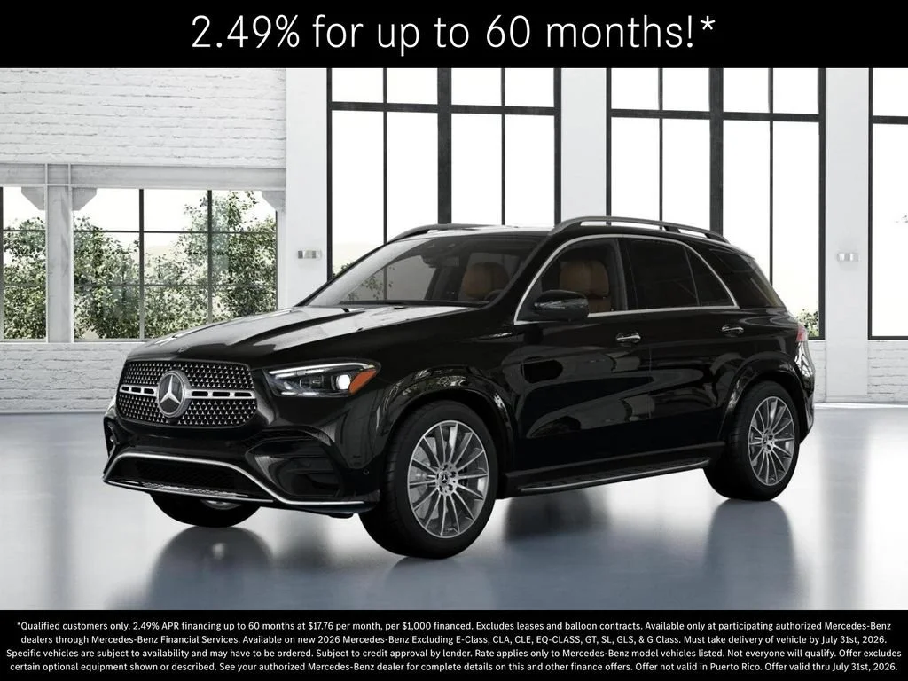 New 2026 Obsidian Black Metallic Mercedes-Benz GLE 580 image 81