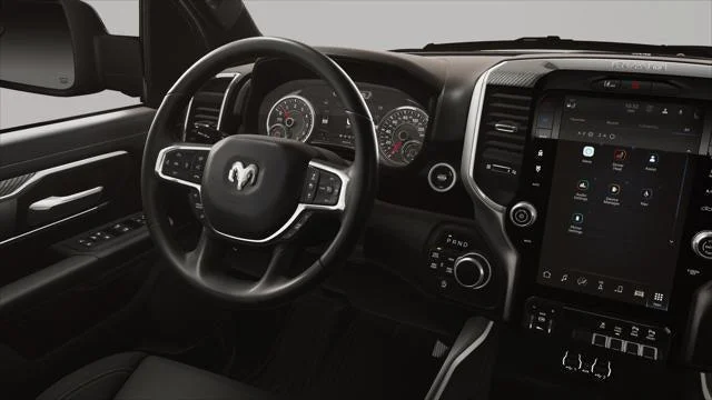 New 2026 Diamond Black Crystal Pearl-Coat Exterior Paint RAM Big Horn/Lone Star image 9