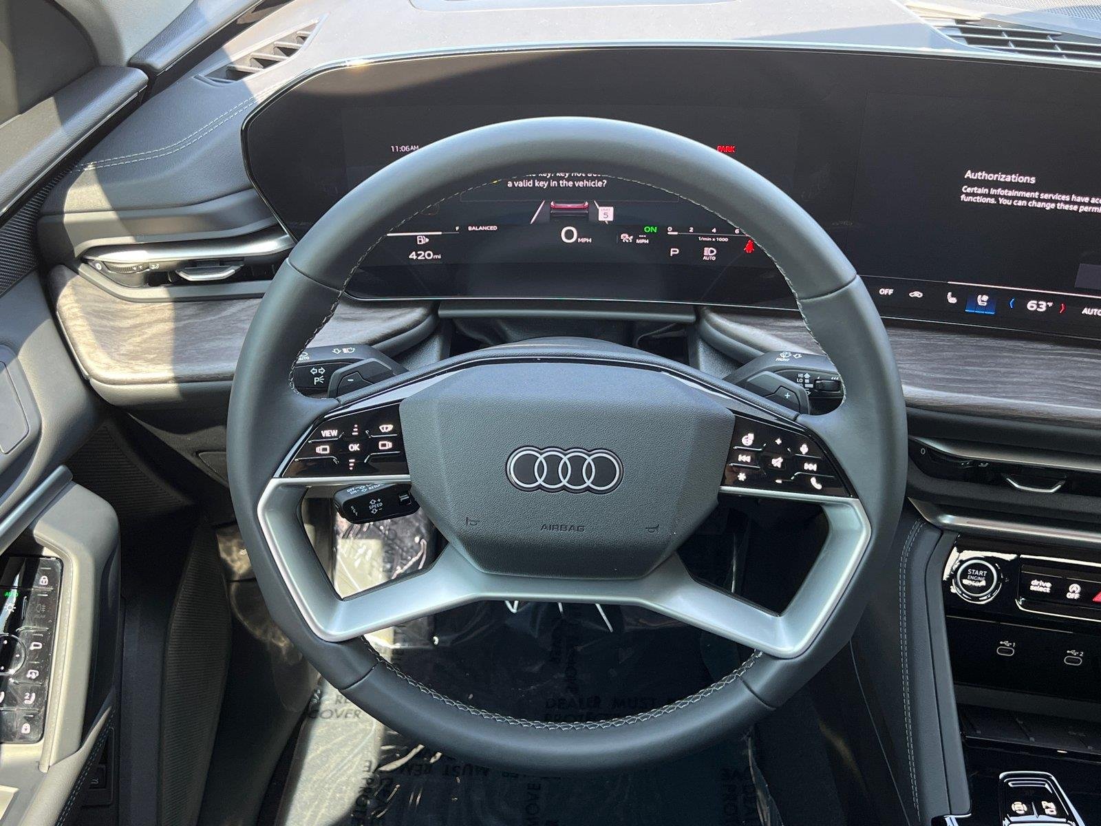 Used 2025 Mythos Black Metallic Audi Premium Plus image 24