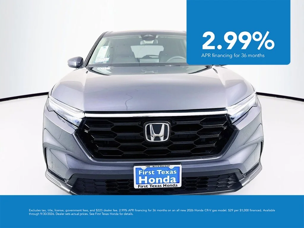 New 2027 Meteorite Gray Metallic Honda EX image 2