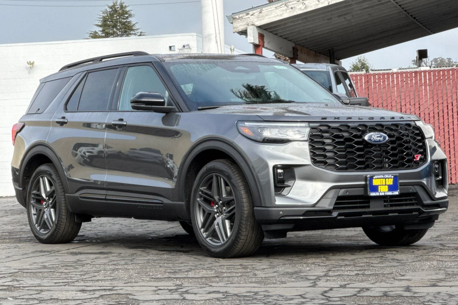 New 2026 Carbonized Gray Metallic Ford ST image 1