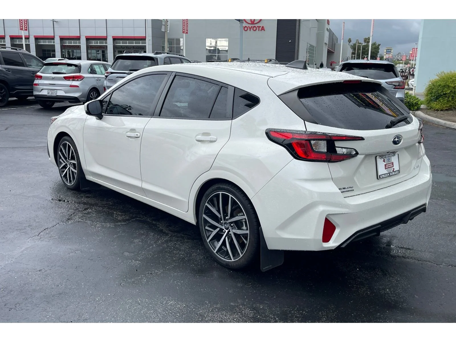 Used 2024 Crystal White Pearl Subaru Sport image 3