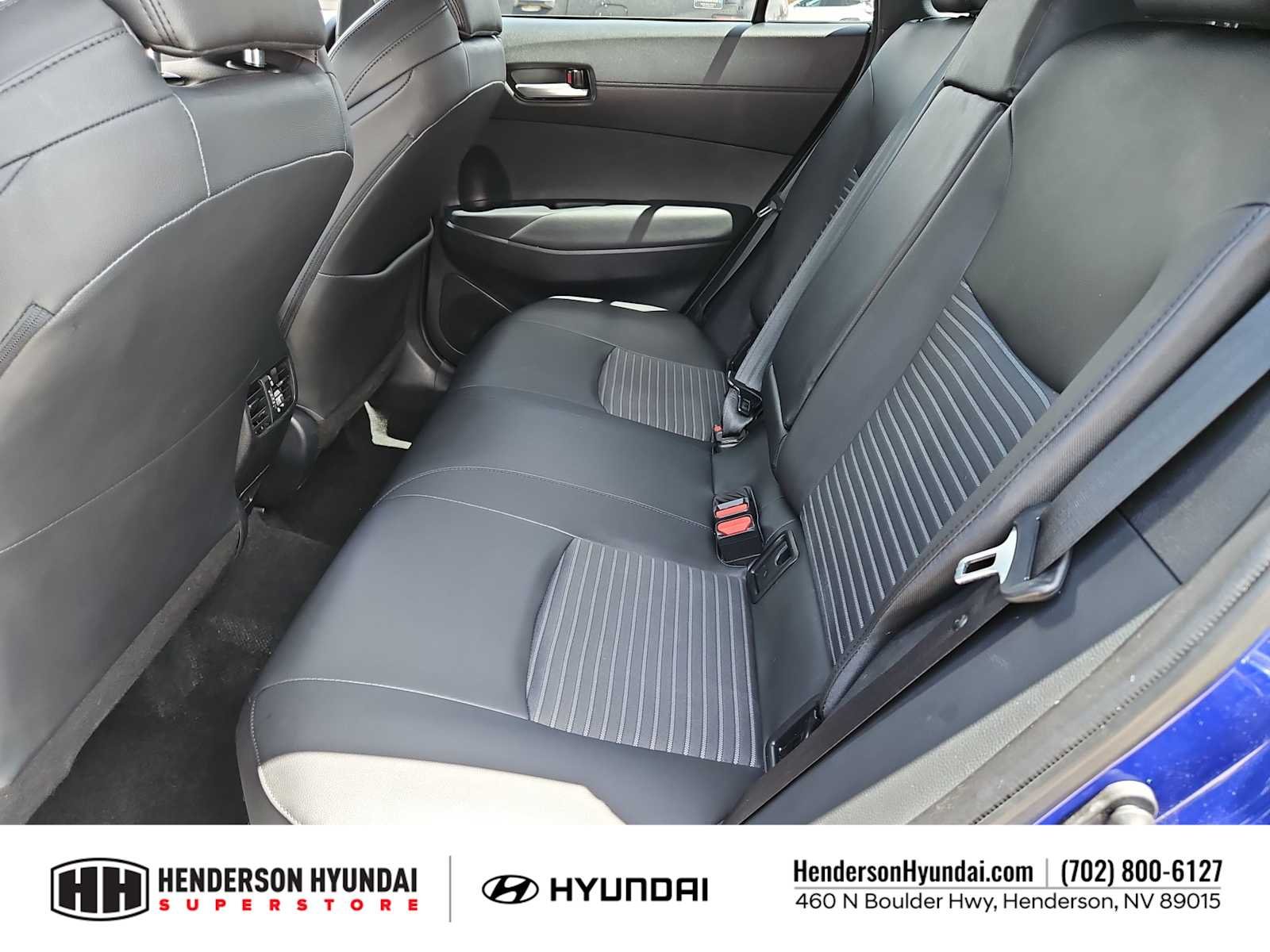 Used 2023 Blue Crush Metallic Toyota Hybrid XSE image 19