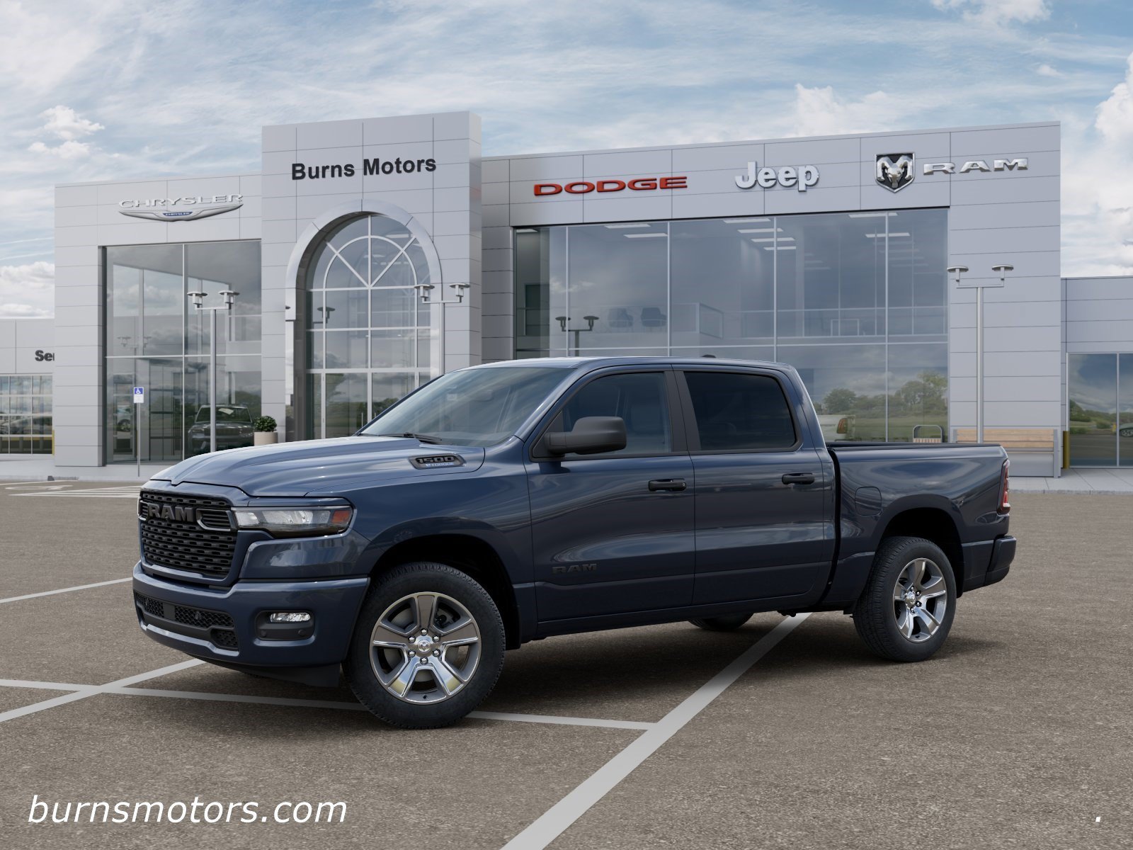 New 2026 Forged Blue Metallic Exterior Paint RAM Express image 2