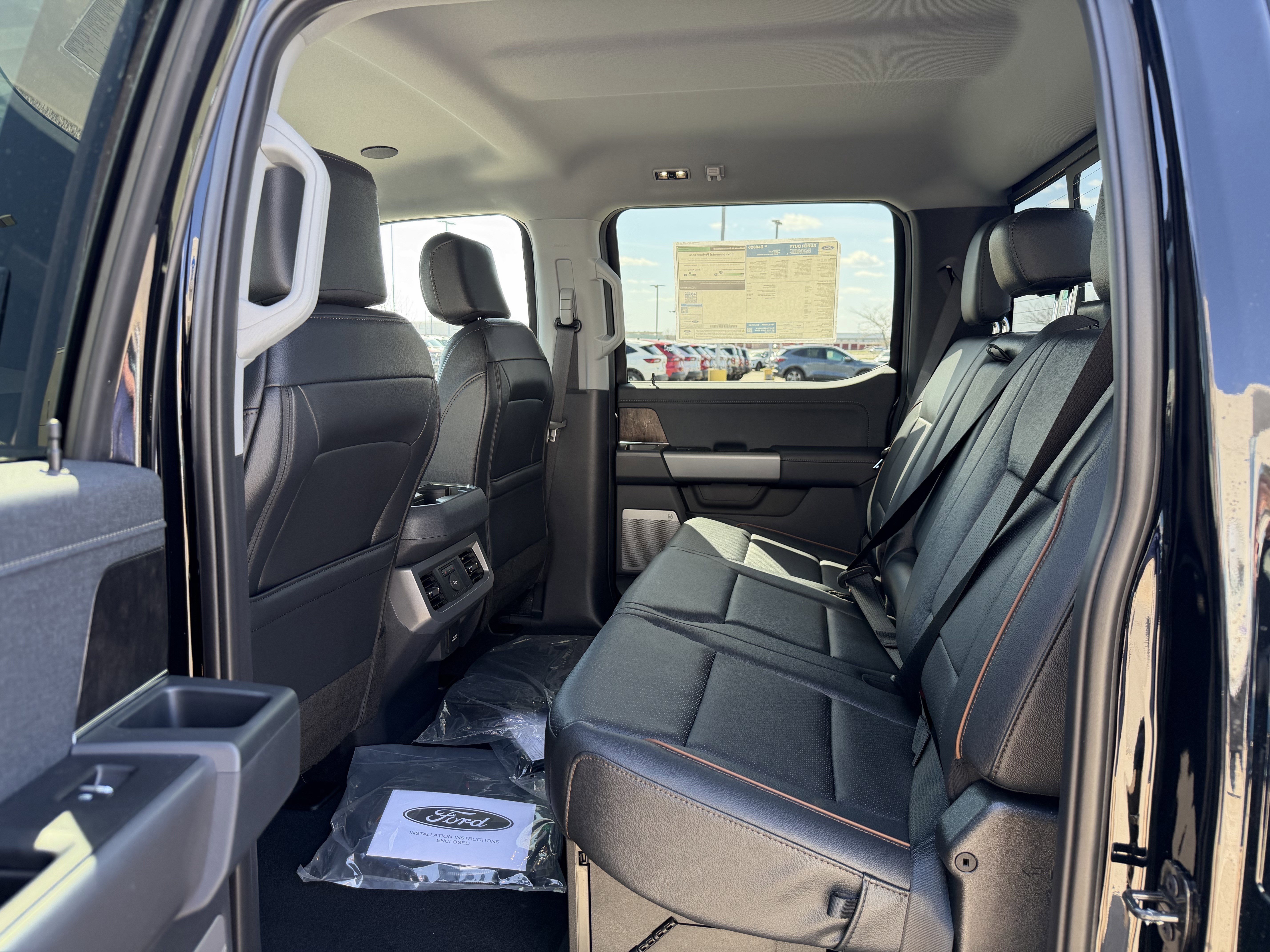 New 2026 Agate Black Metallic Ford LARIAT image 6