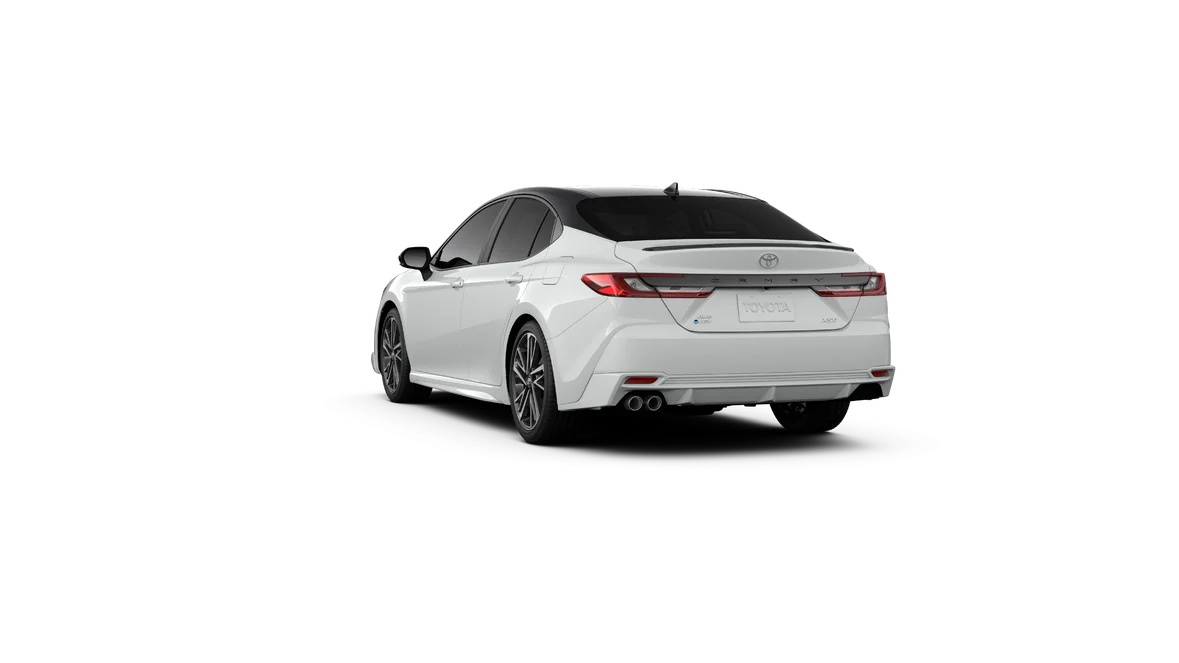 New 2027 Wind Chill Pearl with Midnight Black Metallic roof Toyota XSE image 4